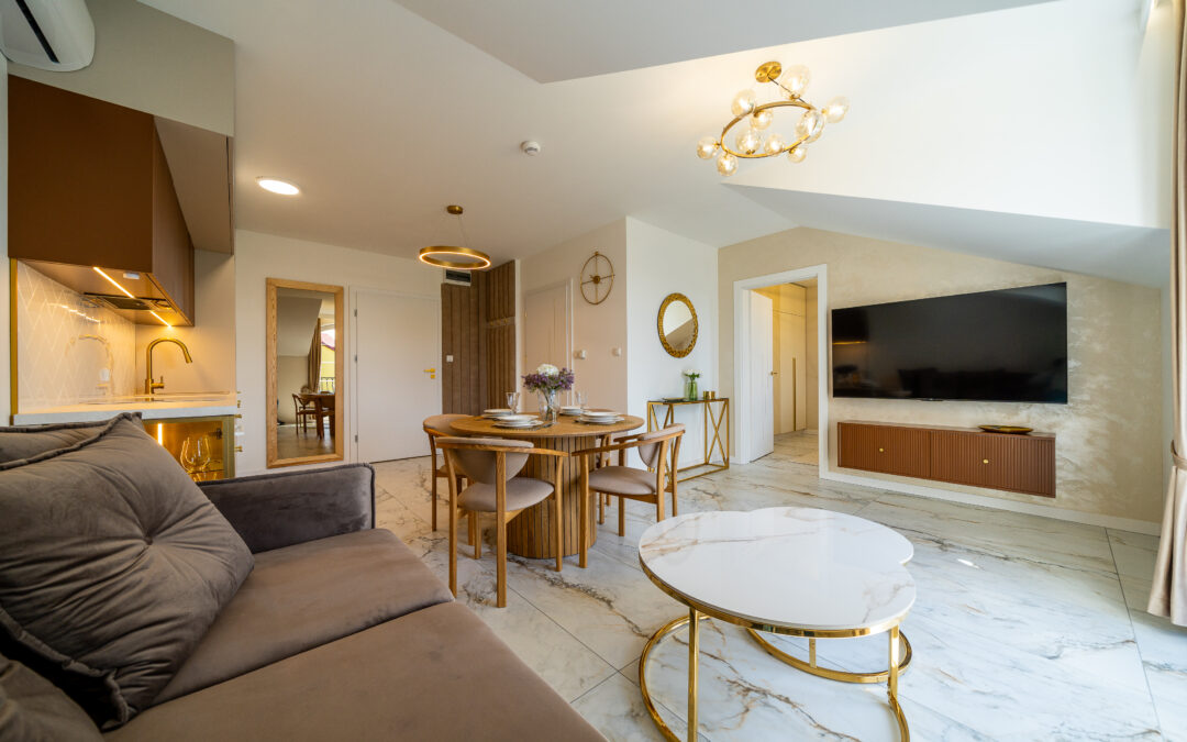 Apartament w&nbsp;Jastrzębiej Górze, wysoki standard