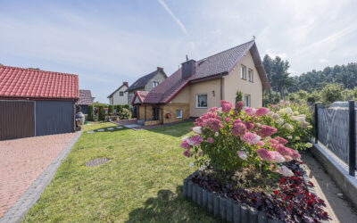 Dom przy lesie w&nbsp;Robakowie k. Luzina